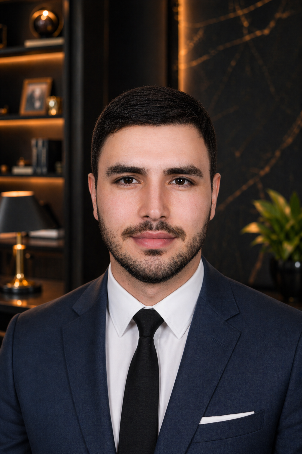 Portrait of Asadullah Ahmadzai, Member of the Board